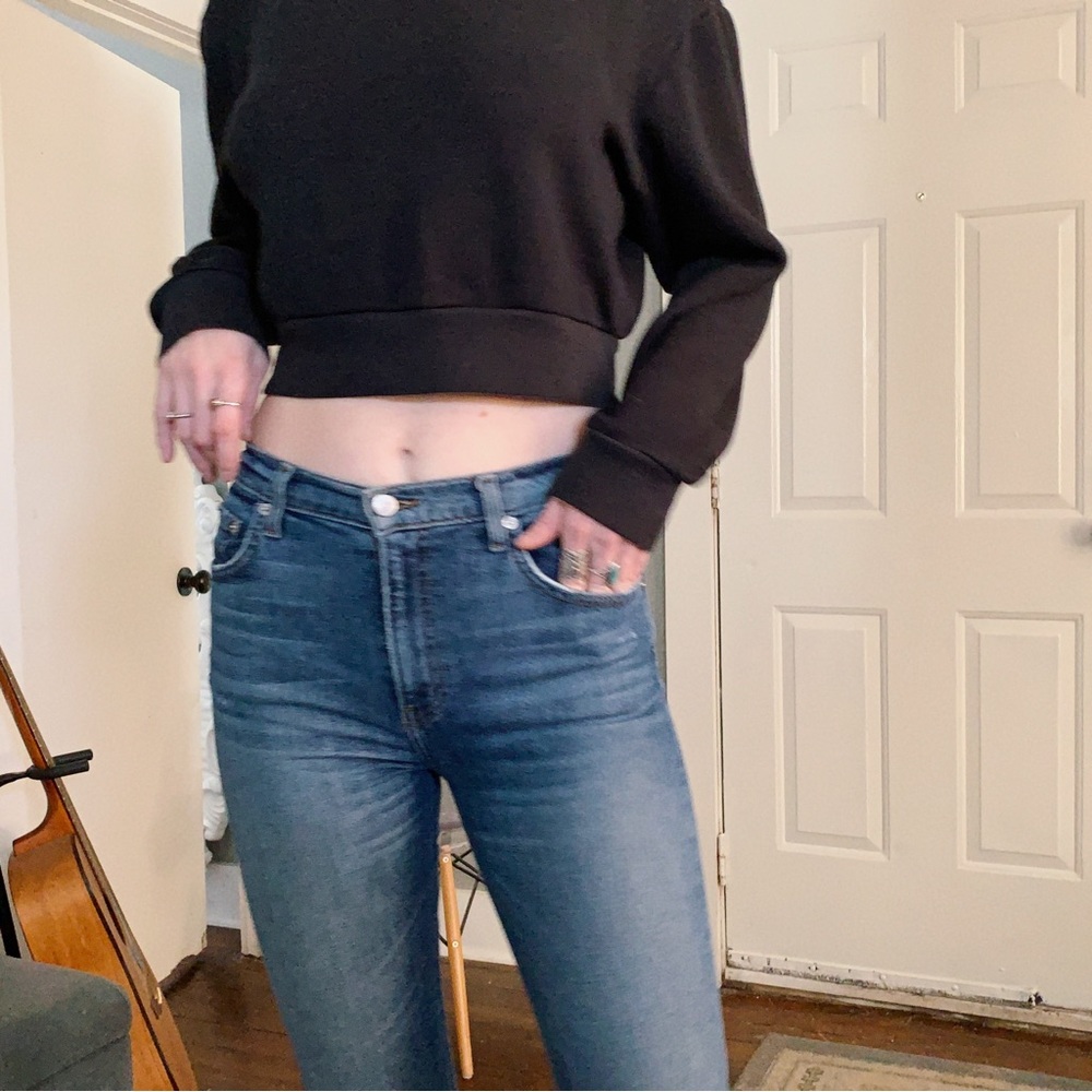 Reformation Hepburn High Rise Denim 27